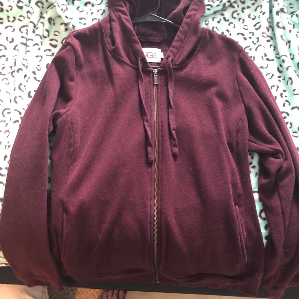 Woman’s ugg fuzzy sweater